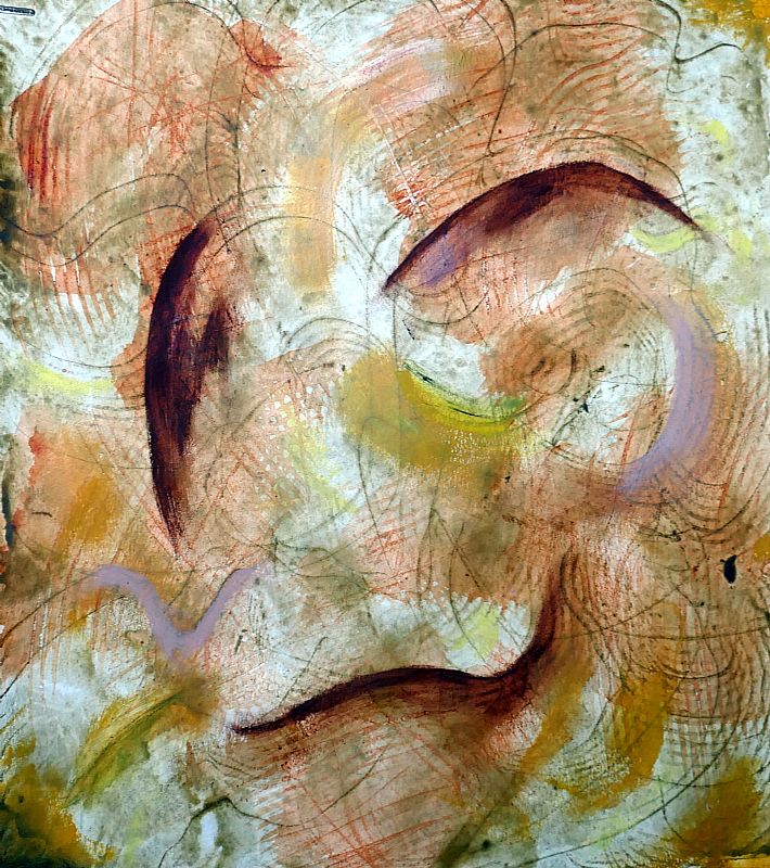 Zonder titel, acryl op papier, 40x35cm, oktober 2024 (24.49)